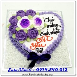 Mẫu Bánh Sinh Nhật Đẹp - A434